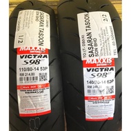 MAXXIS TYRE VICTRA S98ST 140/70-14 (62P) + 110/80-14 (53P)