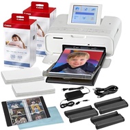 BluebirdSales Canon SELPHY CP1300 Compact Photo Printer (4x6 Label) Bundle, Includes 2 Packs of Cano