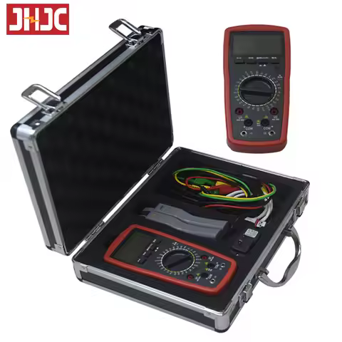 Digital Phase Voltammeter AC Motor Transformer Double Clamp Meter Volt-Ampere Meter Phase Sequence T