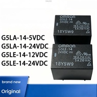 Omron relay G5LE G5LA-14 1A4-5VDC 12VDC 24VDC DC12V DC24V brand new