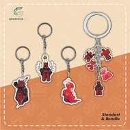 GANTUNGAN ROBLOX FORSAKEN Acrylic Keychain - team c00lkidd Acrylic Keychain Keychain ELEGAN for Coll