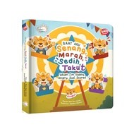 Boardbook When I'm Happy, Angry, Sad, Fear - Bilingual | Children's Books 1-6 Years
