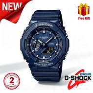 100% Original Casio G‑Shock GM‑2100‑1A Silver Metal Case Men Watch Hot Selling Jam Tangan Lelaki