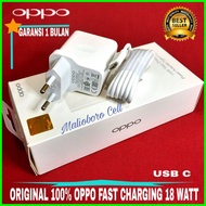 Oppo RENO 4F Charger TYPE C18WATT OPPO A33 OPPO A52 OPPO A53 FAST Charger 100%