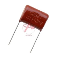Red Capacitor CBB81 2000V 223J 0.022uF - Repair Electric Mosquito Racket - Phuong Huy Electronics -