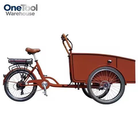 China Lowest Price Electric Cargo Tricycle/Three 3 Wheel Motorcycle Motorized Bike