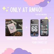 NCT Enamel Pin + Phone Case