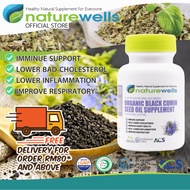 NEW Naturewells Organic Black  Cumin Seed Oil Supplement Immune Booster 90 Softgel Expired 2027