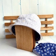 數字單面 雙面頭巾帽 醫療帽 化療帽 月子帽 工作帽 料理帽