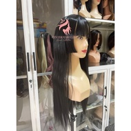 Hime cut style wig