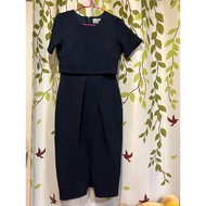 Asos Dress Dark Blue Size UK10