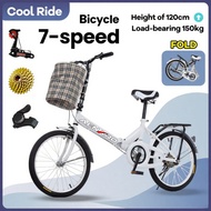 AENXRD Basikal lipat dewasa Bicycle Foldable 20 inch Folding Bike Bike Adult Bicycle Sport Basikal L