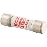 Mersen ATM Amp-Trap Fast-Acting Midget Fuse, 600VAC/DC, 100kA, 15 Ampere, 13/32" Diameter x 1-1/2" L
