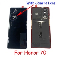 for Huawei Honor 70 5G FNE-AN00 FNE-NX9 Back Battery Cover with Camera Lens Housing Case Repair Part