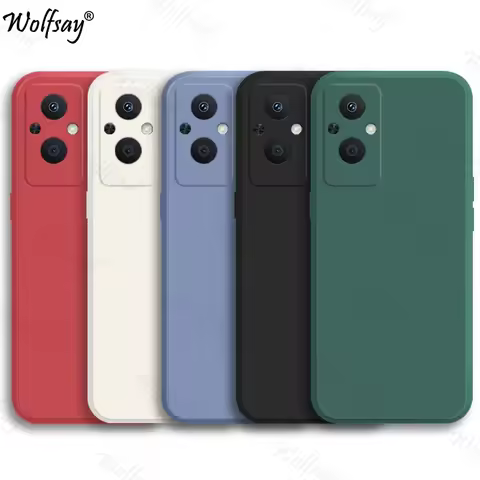 Candy Case For Oppo Reno 8 Lite 5G Case Original Liquid Silicone Back Case For Oppo Reno 8 Lite 5G C