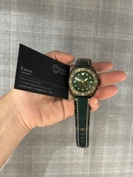 ❤️青銅錶 軍綠色錶面 自動機械錶  LONGIO 500M