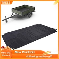 treee Asixxsix Dump Trailer Cover  7 x 4 ft Water Proof 600D Oxford Fabric with Windproof Straps & R