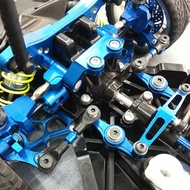 Aluminum Alloy Ball Bearing Crank Steering Set for TT02B TT-02B 1/10 RC Car Upgrade Parts Accessorie