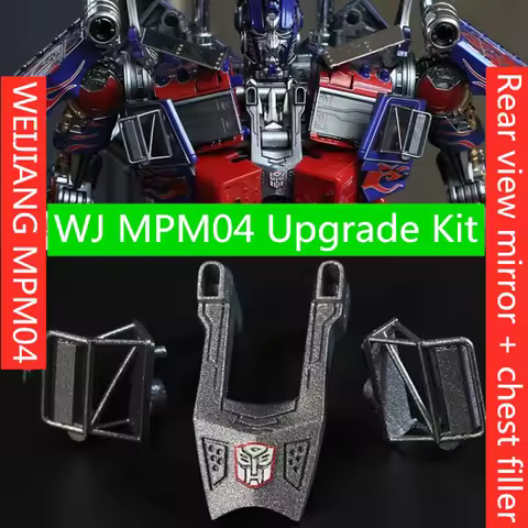 Rearview Mirror Chest Filler Double Hook Weapon Replacement Parts Upgrade Kit For WJ MPM04 OP Comman