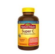 Nature Made Super C Immune Complex, 200 Tablets 美國Nature Made 5合1維他命A+ C + E + D3 +鋅，200粒裝