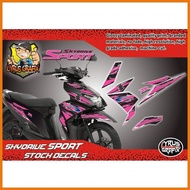 ▧ SKYDRIVE SPORT STOCK GLOSSY DECALS