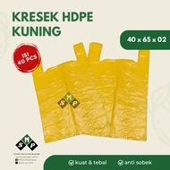 (40 PCS) YELLOW PLASTIC BAG 40X65 YELLOW TRASH BAG YELLOW 40 PLASTIC BAG YELLOW TRASH BAG 40X65 MEDI