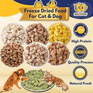 Premium Booster Freeze Dried Cube Gemuk Booster Protein Makanan Kucing Pet Cat Dog Food Snack Chicke