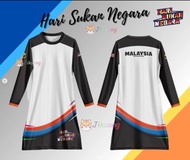 Muslim Malaysia 1957 Independence Day Jersey 2025 Lelaki Perempuan Retro Jersey Oversized Streetwear