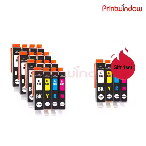 685 Ink Cartridge for HP Deskjet 4615 5525 3525 6525 Ink Advantage 4625 for HP685 h-685