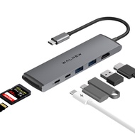 7 in 1 USB-C Hub with 4K HDMI,100W PD,5Gbps Data Port(1 USB C & 2 USB 3.0),SD/TF Reader, Thunderbolt