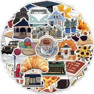 50PCS Gilmore Girls Stickers Waterproof TV Show Decals for Fans Journal Laptop Tumbler Coffee Aesthe