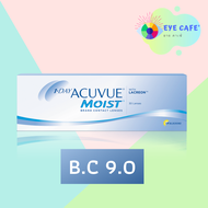 1 Day Acuvue Moist คอนแทคเลนส์ใส รายวัน B.C 9.0 (1 กล่อง 15 คู่)
