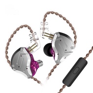 KZ ZS10 Pro Noise Cancelling Earphones 4BA+1DD Metal Headset Hybrid 10 drivers HIFI Bass Earbuds In Ear Monitor Sport Noise