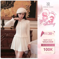 Derose Studio – Juliana Skirt with elegant pleated design for a mini lady