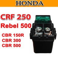 HONDA Starter Solenoid Relay CB500, CBR650, CBR500, CB500, CB650, Rebel500、CRF250