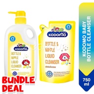Kodomo Baby Bottle Nipple Liquid Cleanser Wash Cleaner, 600ml-750ml (b)