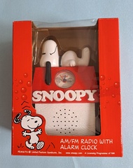 Coca Cola X Snoopy Radio with Alarm Clock   可口可樂 X 史努比 收音機加鬧鐘  收藏品