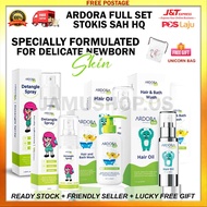 ARDORA HAIR OIL ORIGINAL HQ | ARDORA HAIR AND BATH WASH | ARDORA NATURAL PELEBAT RAMBUT BAYI