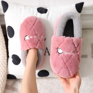 Cotton Slippers - Women’s & Couples' Autumn Winter Warm Plush House Shoes