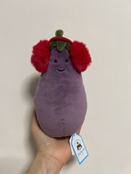 Jellycat Christmas Aubergine 聖誕茄子