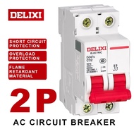 DELIXI Electric Circuit Breaker DZ47-63/2P (16A-63A)