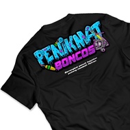BONCOS Fishing T-SHIRT - Fishing Distro T-Shirt Fishing T-Shirt Fishing Words T-Shirt Combed 24s