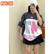 47 Streetwear Jersey Boxy Fit Retro Vintage Music Music Rugby Bloke Core Korea Nfl Band Jersey