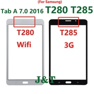 For Samsung Galaxy Tab A 7.0 2016 T280 T285 Touch Screen Panel Tablet Front Outer LCD Glass Lens SM-T280 SM-T285