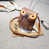 Womens Personalized Crossbody Bag 3 Colors Optional Owl Mimic Style Bags for Students Girls Ladies G