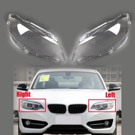 Pair for BMW M2 F22 F23 F87 LCI 2 Series 2014-2020 Car Headlight Lens Cover head light lamp Lampshad
