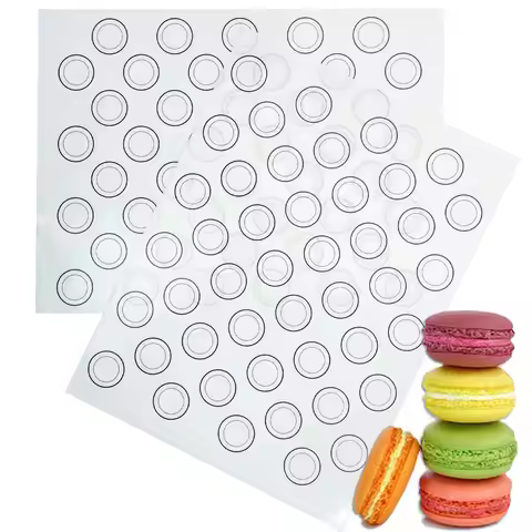 1PC Silicone Baking Mat for Oven, Baking Macarons Cookies, Reusable Nonstick & Easy to Clean, 40cm/1