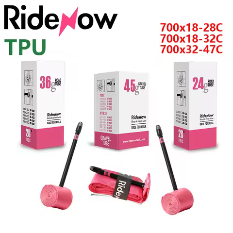 RideNow TPU Bike Inner Tube 700C 700x18 23 25 28 32 35 37 40 47C Road Bicycle Tire Gravel MTB Bike T