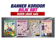 Banner Koridor sekolah, KECERIAAN BILIK RBT (boleh ubah saiz)