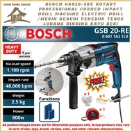 BOSCH GSB20-2RE ROTARY CORDED IMPACT DRILL MACHINE Electric Drill / MESIN GERUDI PENEBUK TEBUK LUBAN